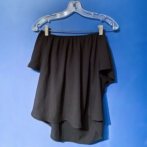 BEAUTIFUL off the shoulder Black Top for summer